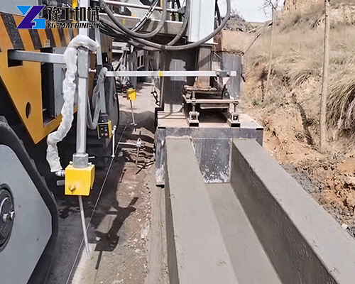 YG curb laying machine
